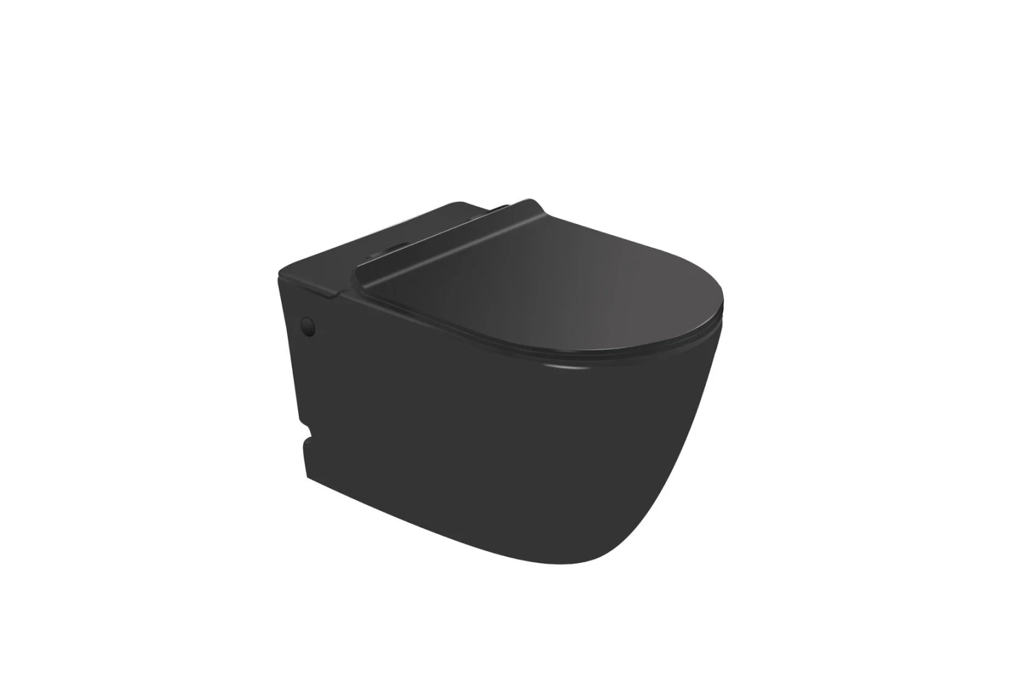 Унитаз подвесной SantiLine SL-5031MB черный матовый
