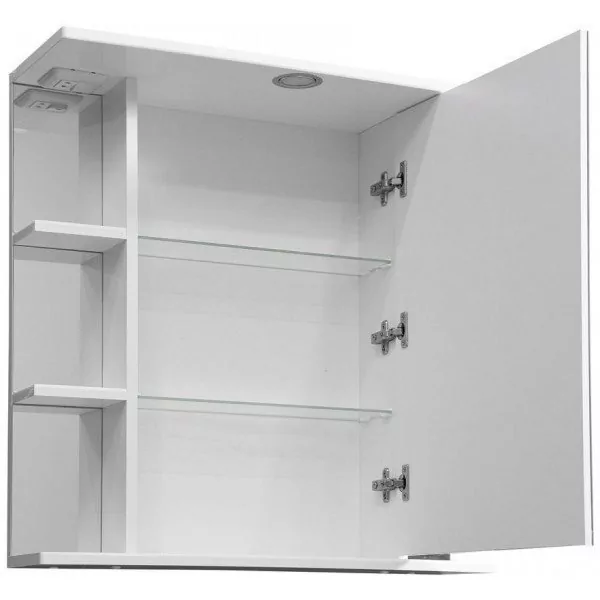 Зеркало-шкаф Stella Polar Лаура 70 свет, белый