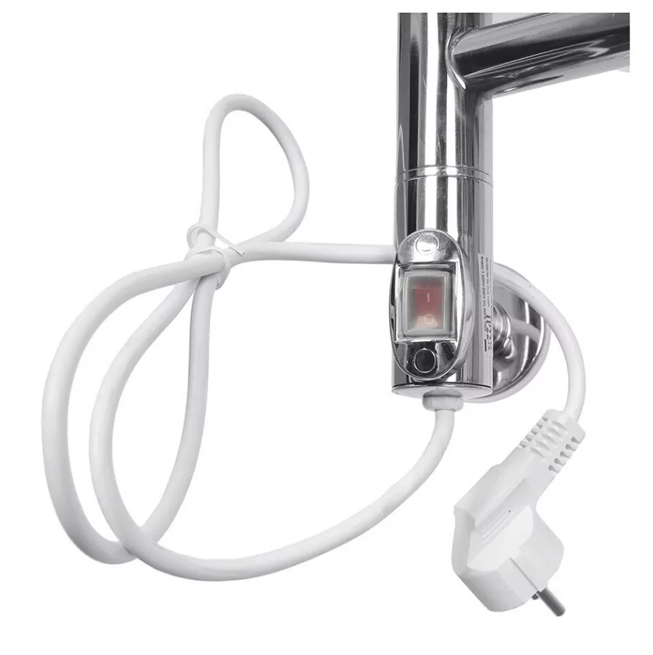 Полотенцесушитель электрический Сальса Domoterm DMT 108E П6 60х90 поворотный, хром