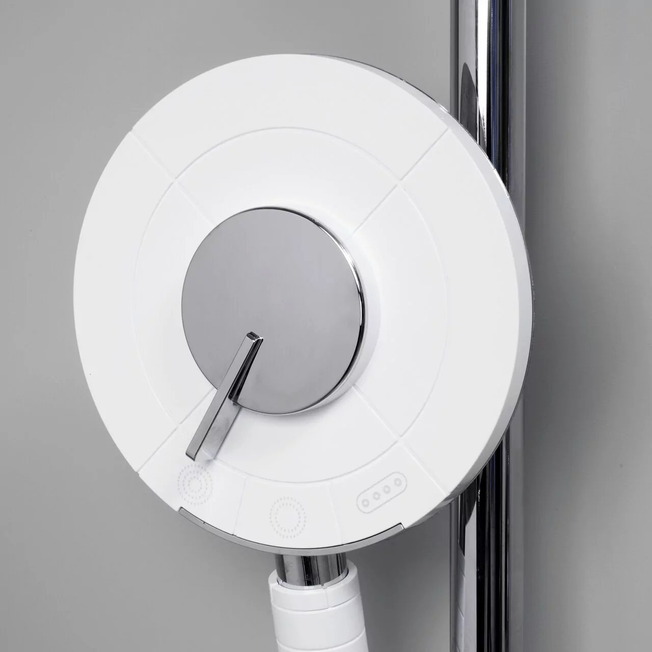 Душевая стойка WasserKraft A185.067.058.WM белый Soft-touch