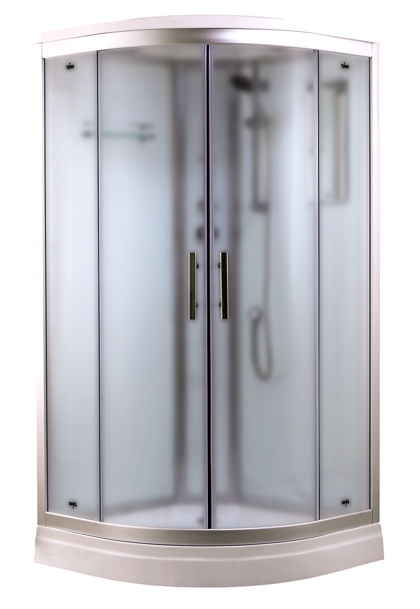 Душевая кабина Timo Standart T-6601 Silver Fabric  (100*100*220)