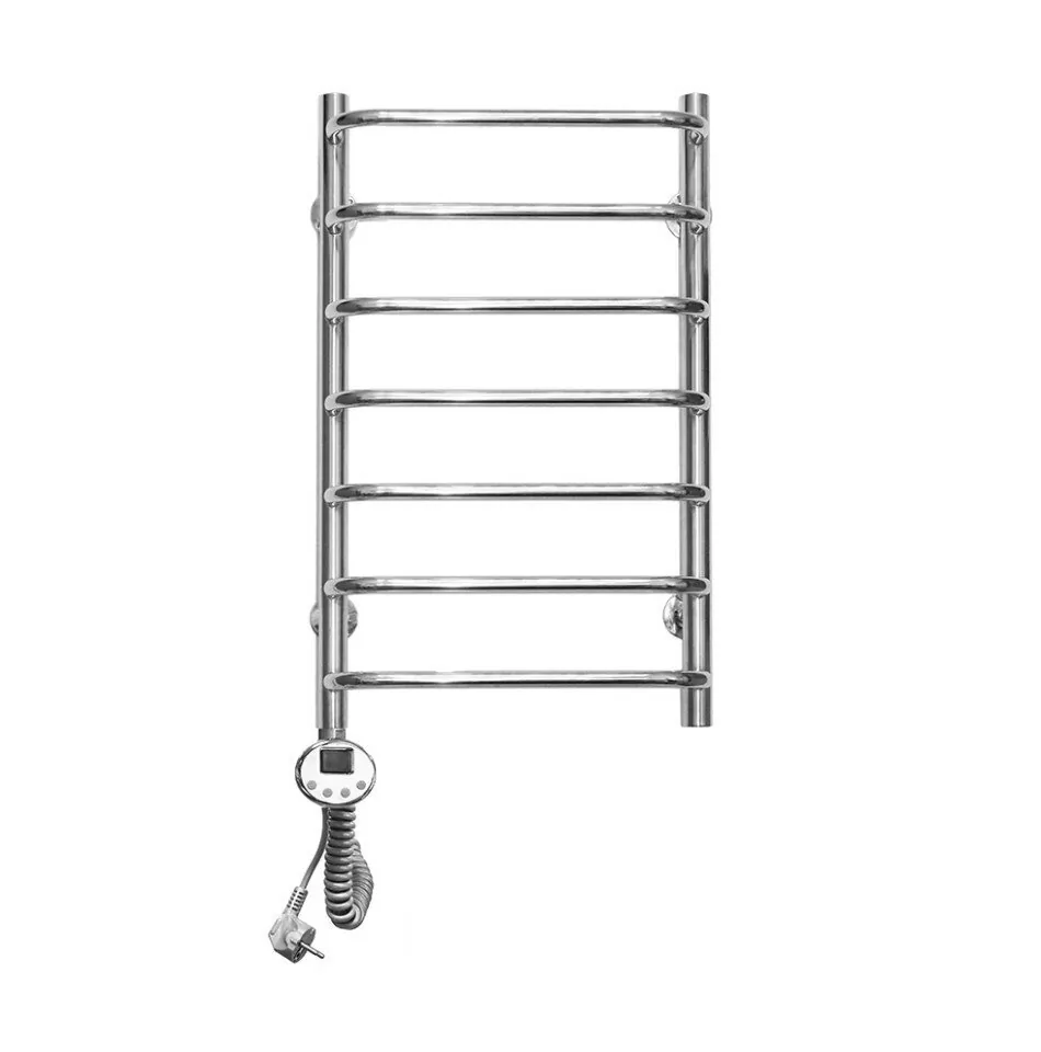 Полотенцесушитель электрический Domoterm Стефано П7 400x700 EL, хром