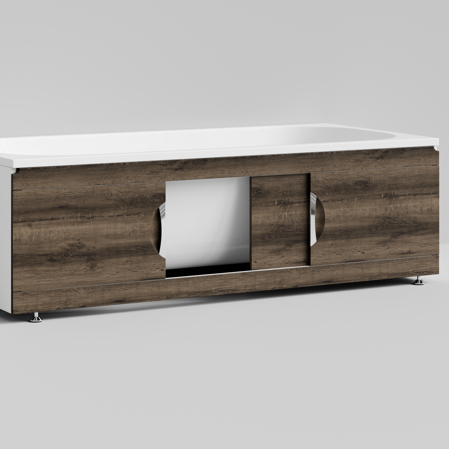 Экран под ванну Vod-ok Топ 180 раздвижной Дуб крымский коричневый