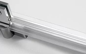 Душевой уголок WasserKraft Leine 35P11 90х90 пятиугольный, без поддона, прозрачное стекло, хром от магазина Vanna-Vanna.ru!
