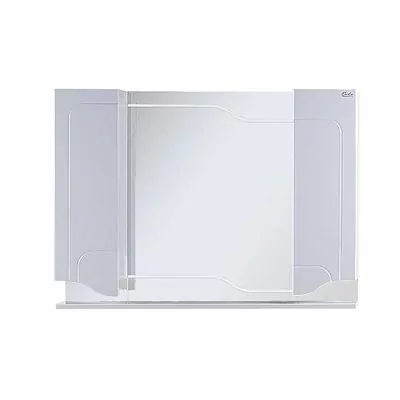 Зеркало со шкафчиком Onika Веронэлла 105.00 белый от магазина Vanna-Vanna.ru!