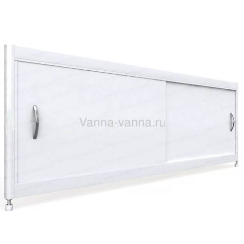 Экран под ванну Emmy Бланка 180 раздвижной белый