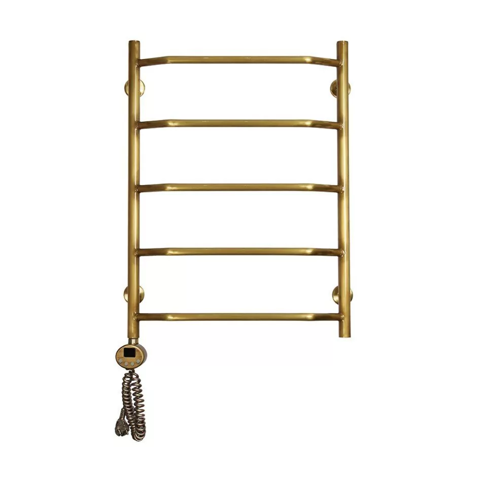 Полотенцесушитель электрический Domoterm Лаура П5 500x700 АБР EL, античная бронза