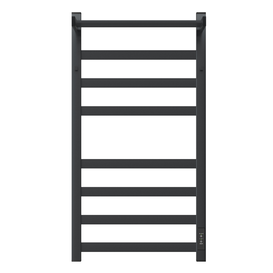 Полотенцесушитель электрический APEXTERMO Terra TR11184GF 800x400 с крючками и полкой, графит металлик