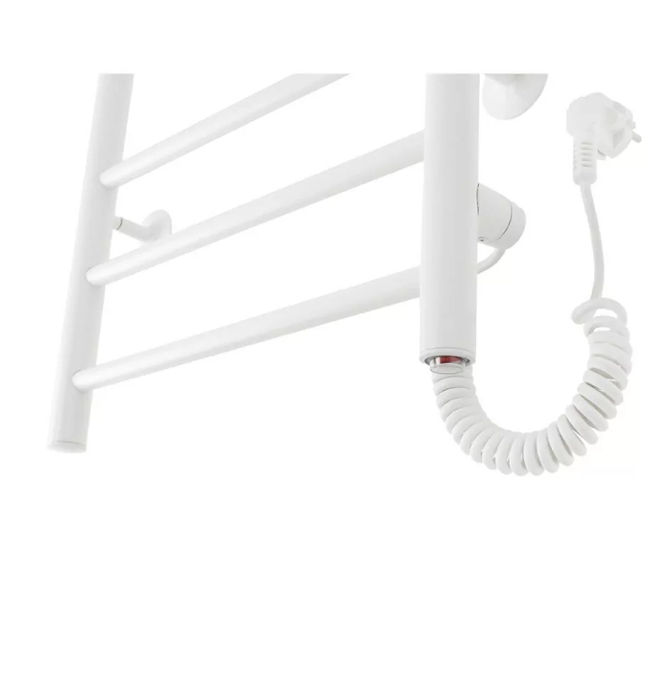 Полотенцесушитель электрический Domoterm Классик DMT 109-6 50х80 EK R правый, белый матовый