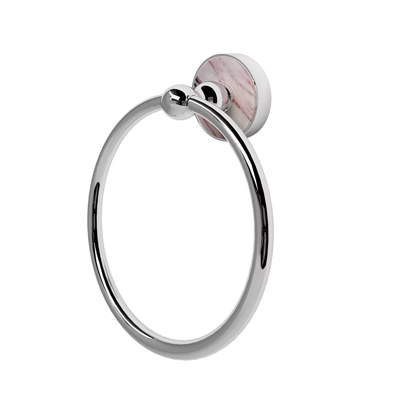 Полотенцедержатель WasserKraft Aland K-8560 хром/декор