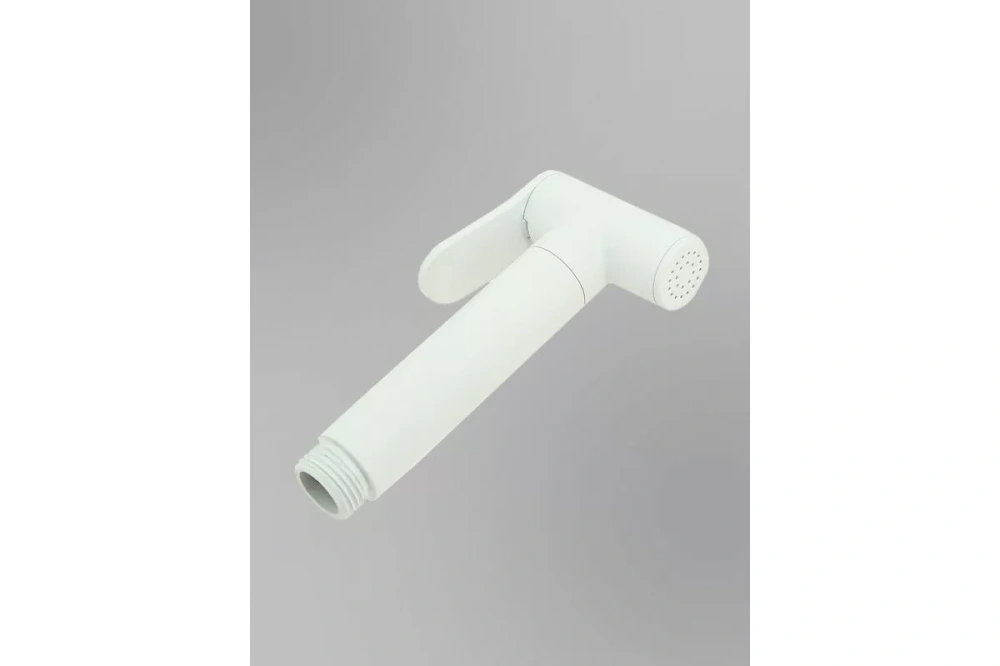 Смеситель с гигиеническим душем ALMAes Benito AL-859-06 белый матовый от магазина Vanna-Vanna.ru!