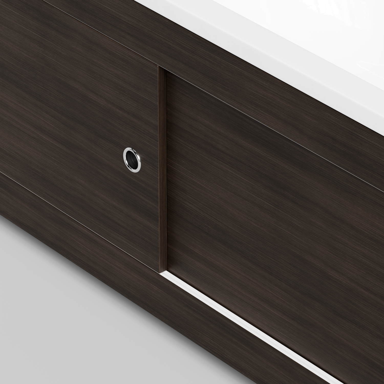 Экран под ванну Vod-ok Купе 180 раздвижной Палисандр