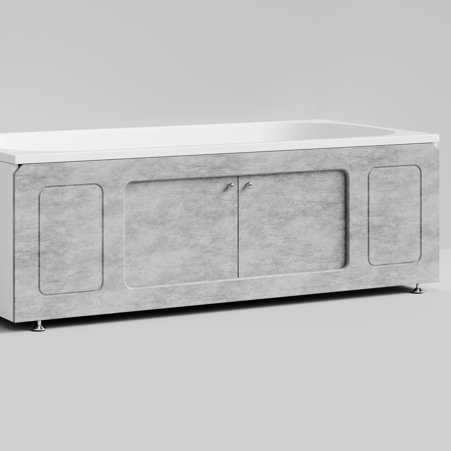 Экран под ванну Vod-ok Лидер 170 раздвижной Горный камень