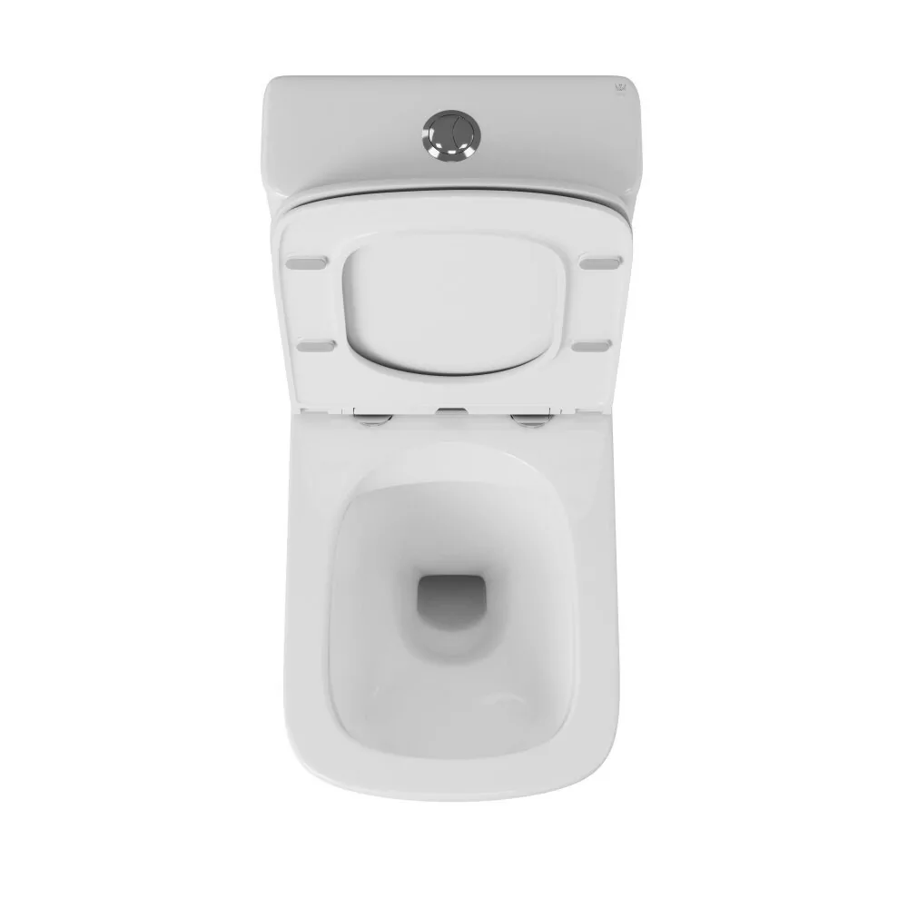 Унитаз Owl 1975 ИМOWLT200901 Gap Ruta-G напольный, компакт, с микролифтом, белый от магазина Vanna-Vanna.ru!