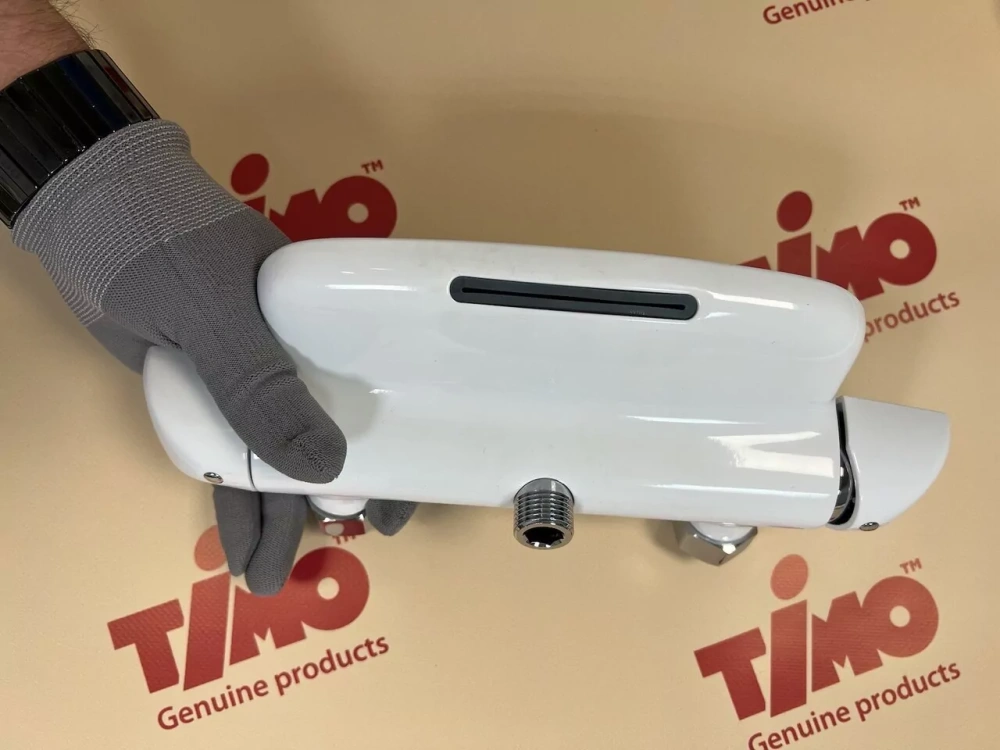 Смеситель для ванны Timo Helmi 4024/00-16Y хром/белый от магазина Vanna-Vanna.ru!