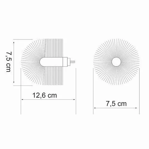Щетка для унитаза сменная K-012 WasserKraft черная