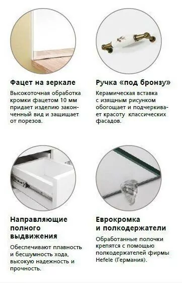 Мебель для ванной Style Line Олеандр-2 90 комплект, напольный, рельеф пастель от магазина Vanna-Vanna.ru!