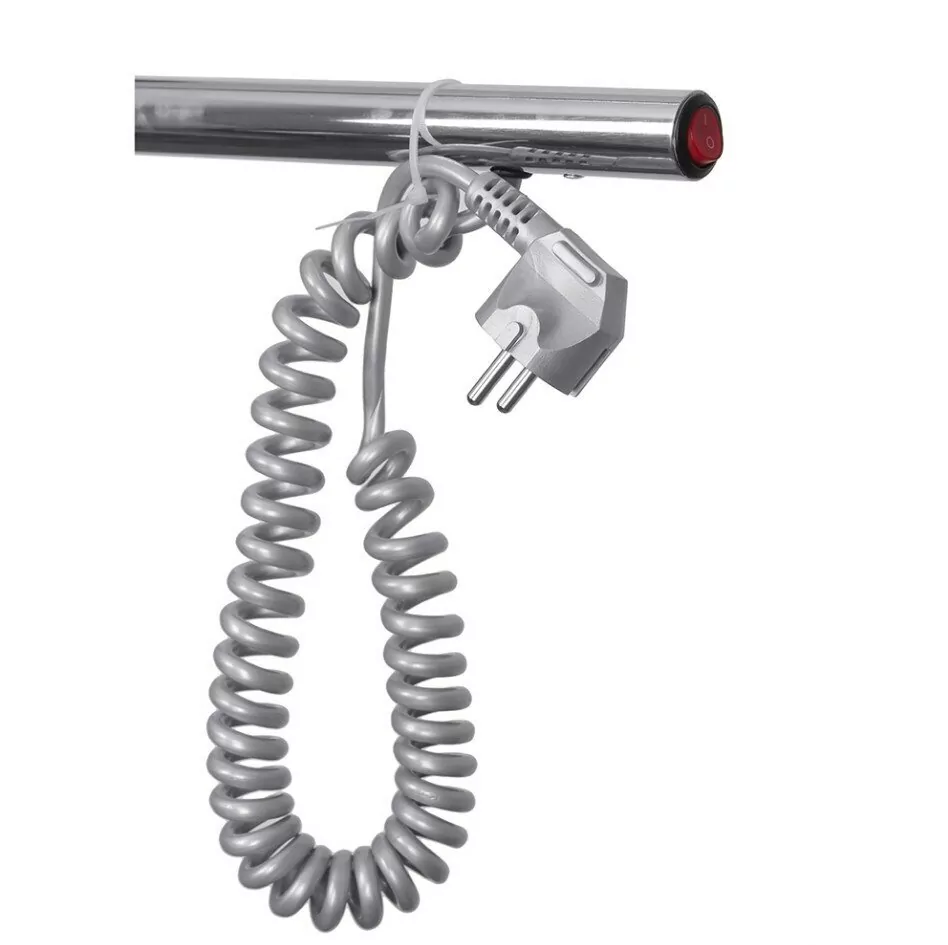 Полотенцесушитель электрический Domoterm 105-25 50х65 R правый, хром