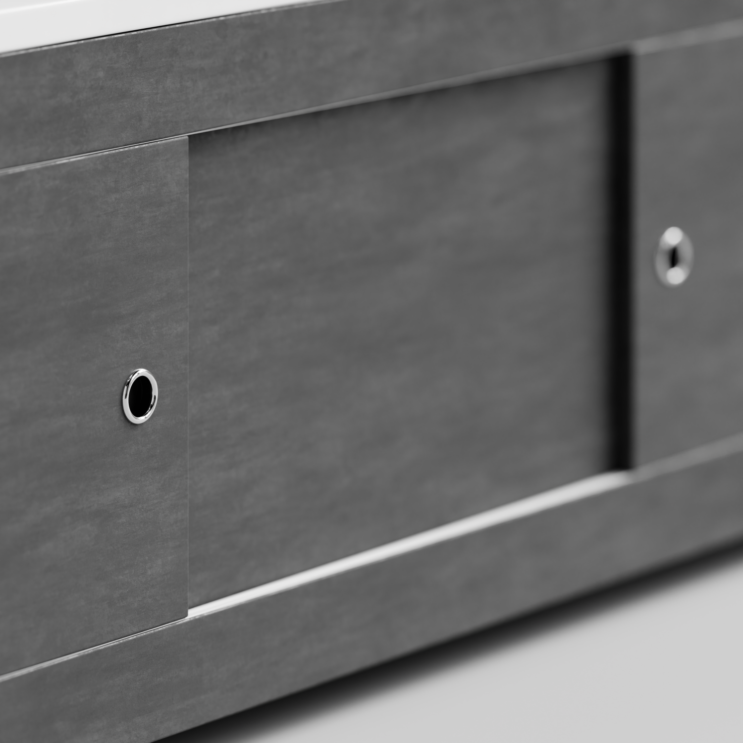 Экран под ванну Vod-ok Купе 180 раздвижной Серый камень