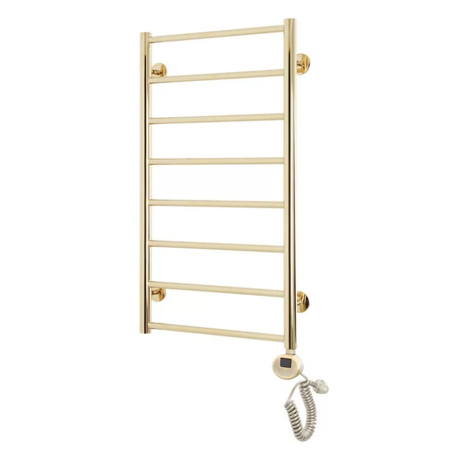 Полотенцесушитель электрический Domoterm Медея П8 400х800 ER правый, золото