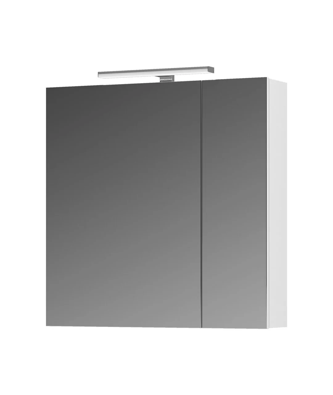 Зеркало-шкаф Vigo Plaza 70, свет, белый