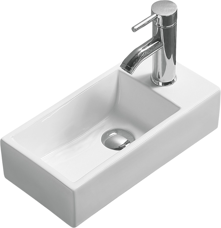 Раковина SantiLine SL-2009L накладная, белый