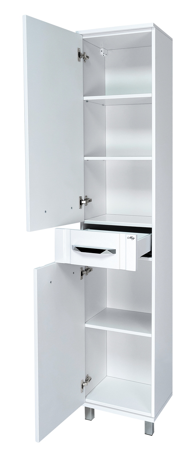 Пенал Misty Терра 40 напольный, L, белый