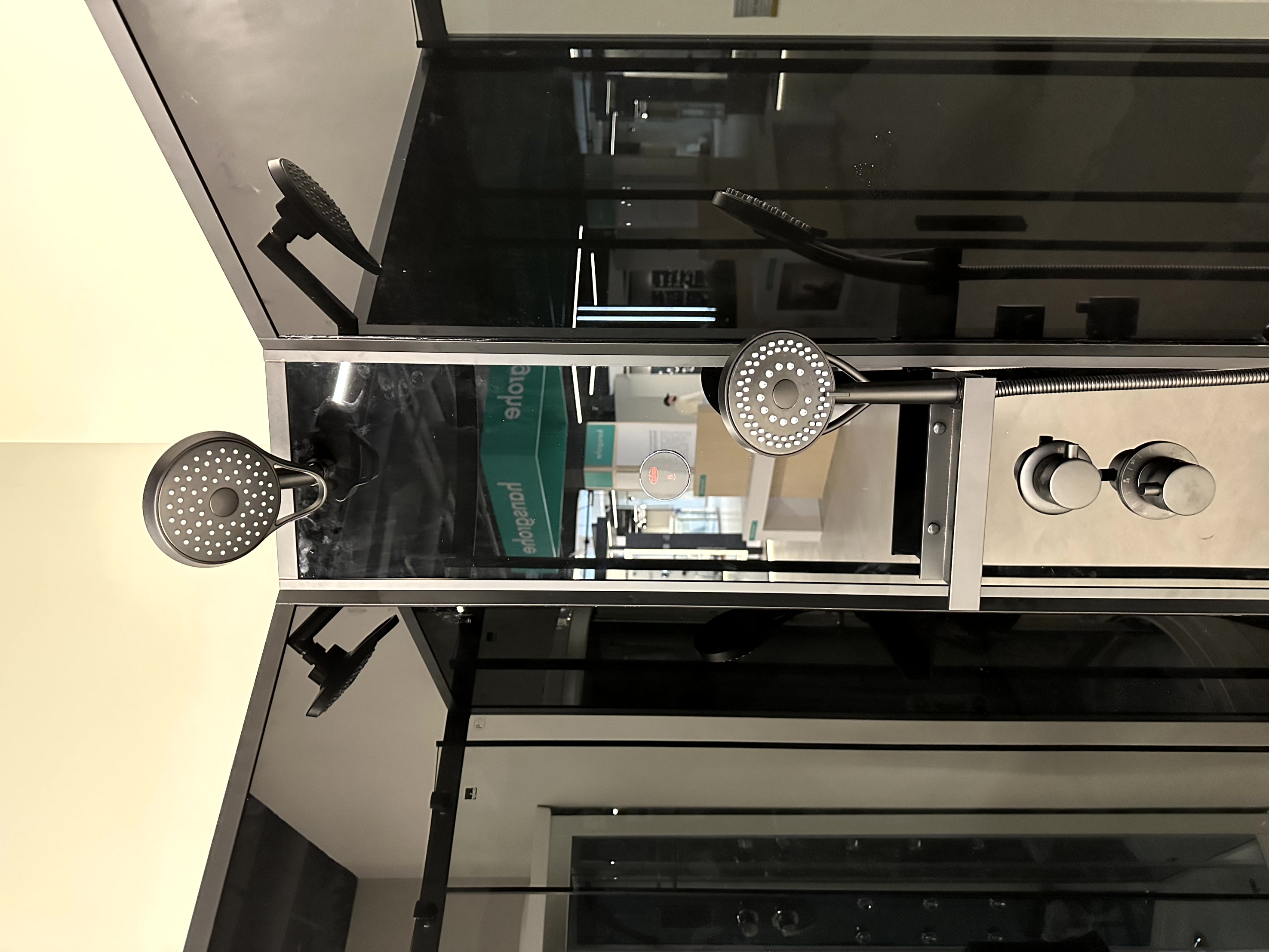 Душевая кабина Timo Premium ILMA Black 902 R с крышей, хамам и стульчиком 120*80*222