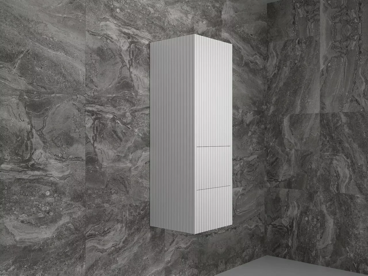 Пенал Style Line Стокгольм 36 R подвесной, белый софт