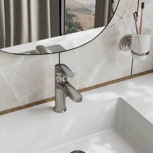 Смеситель для раковины WasserKraft Spree 1403 никель от магазина Vanna-Vanna.ru!