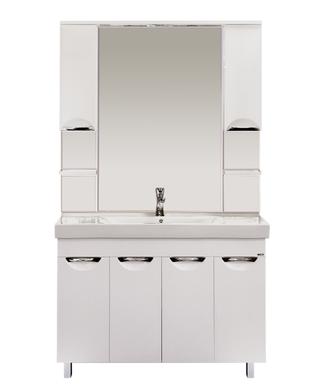 Зеркало-шкаф Misty София 120 белый