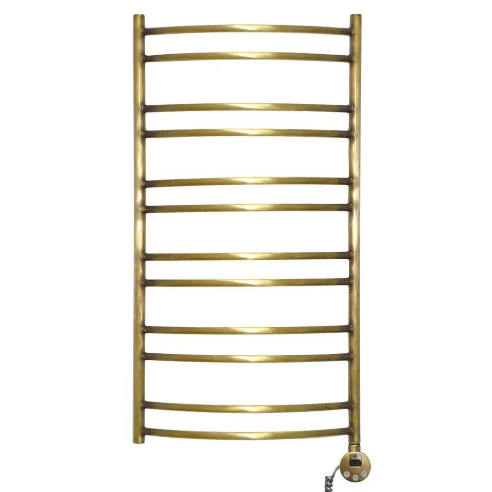 Полотенцесушитель электрический Domoterm Калипсо П12 500x985 R правый, античная бронза