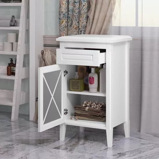 Тумба-комод Opadiris Палермо 50 R, белый