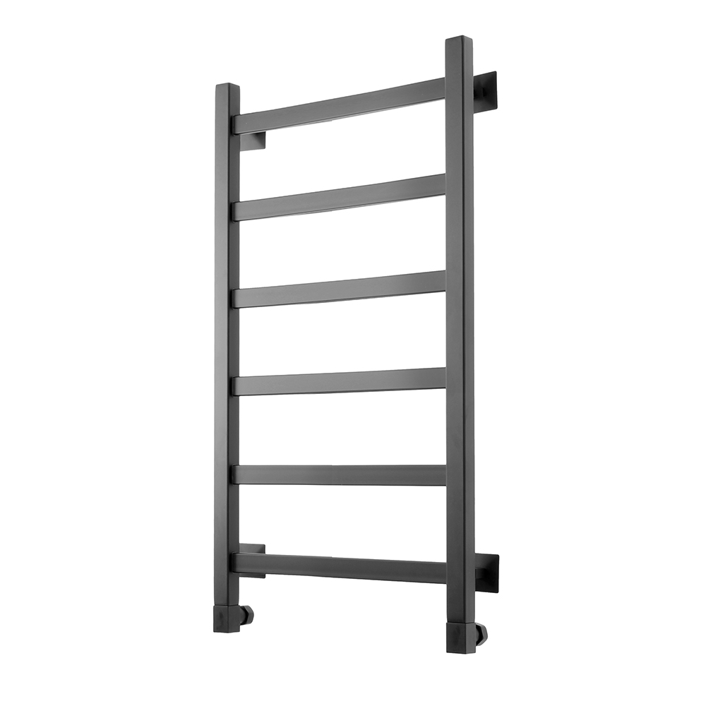Полотенцесушитель водяной Domoterm Квадро Плюс П6 400x800 черный