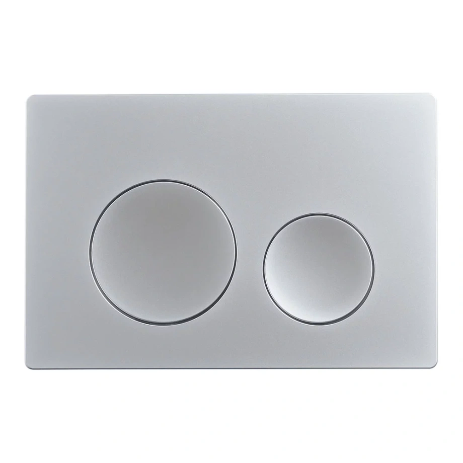 Кнопка смыва Veconi FLUSH V2, FLV2-CM, 240х162х10, пластик, хром матовый