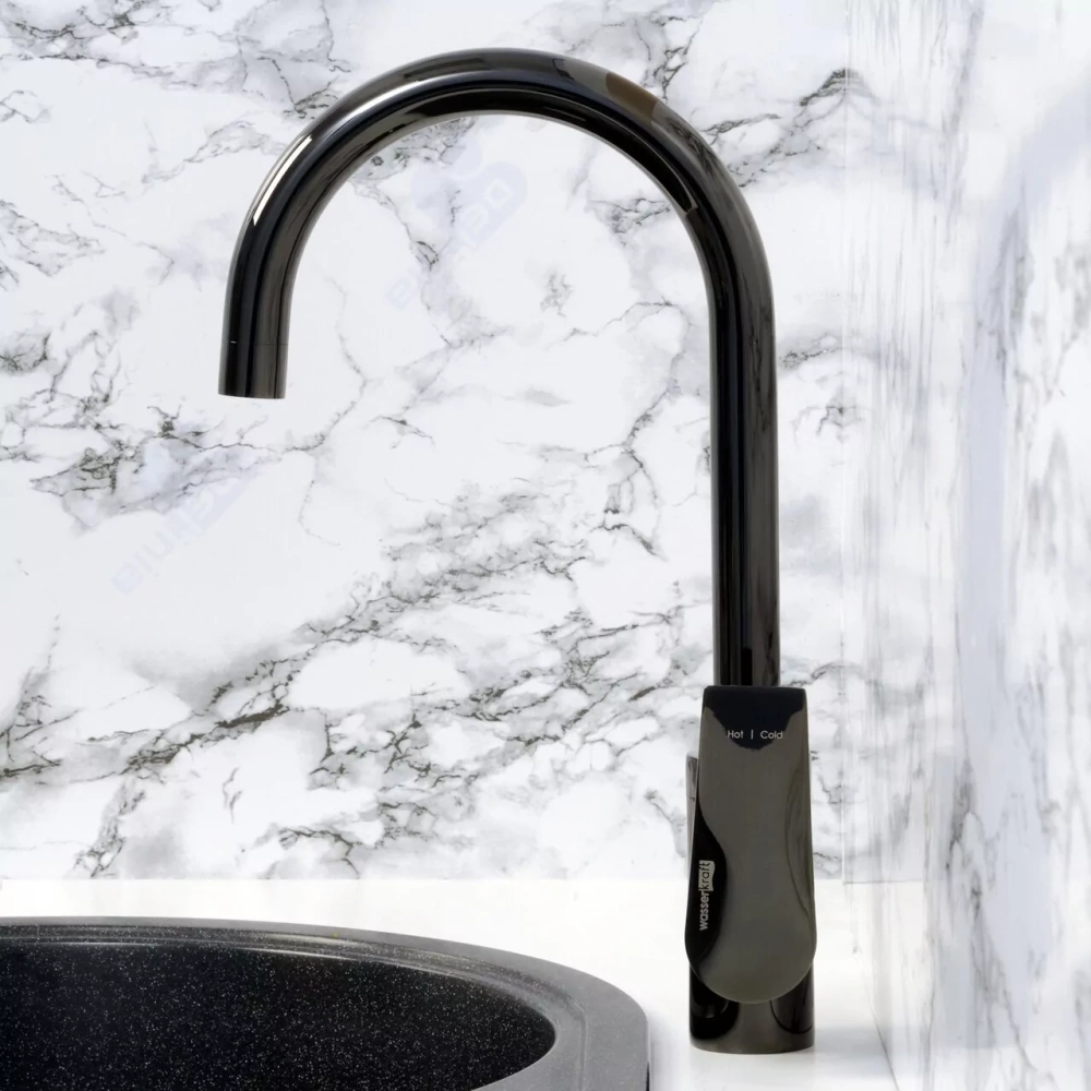 Смеситель для кухни WasserKraft Glan 6607 черный глянец от магазина Vanna-Vanna.ru!