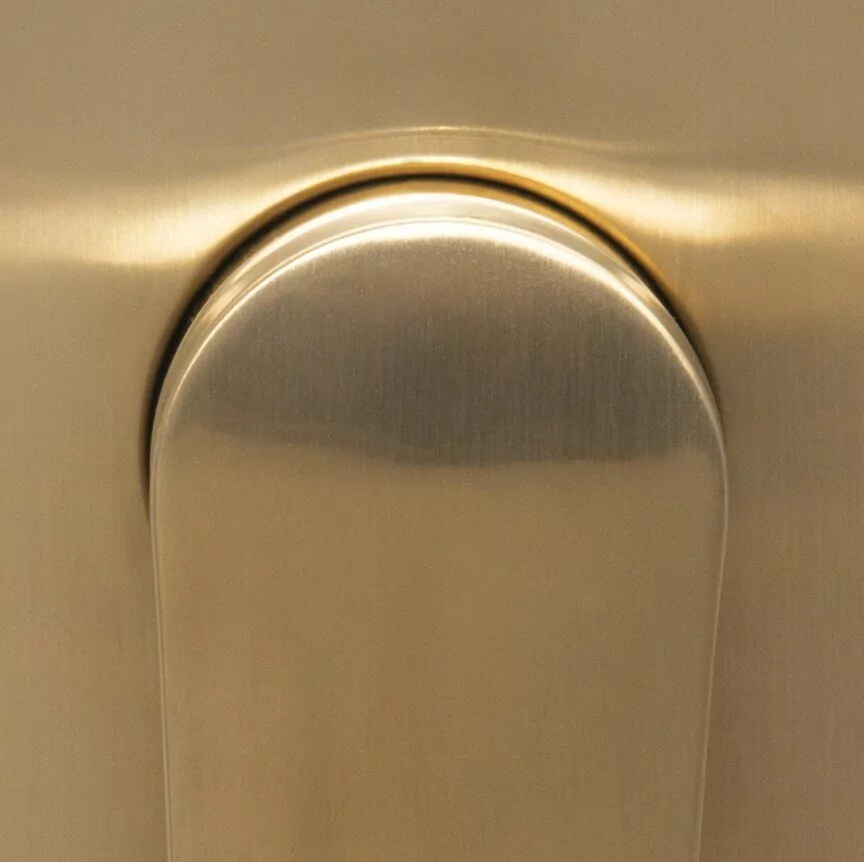 Донный клапан WasserKraft A165 матовое золото