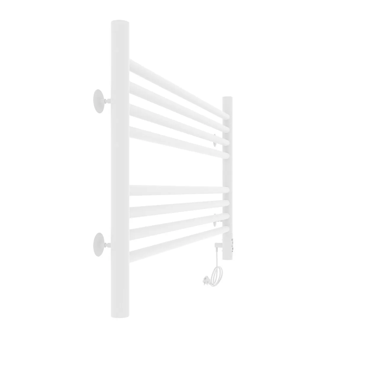 Полотенцесушитель электрический Laris Оливия ЧК8 800х500 правый, белый матовый
