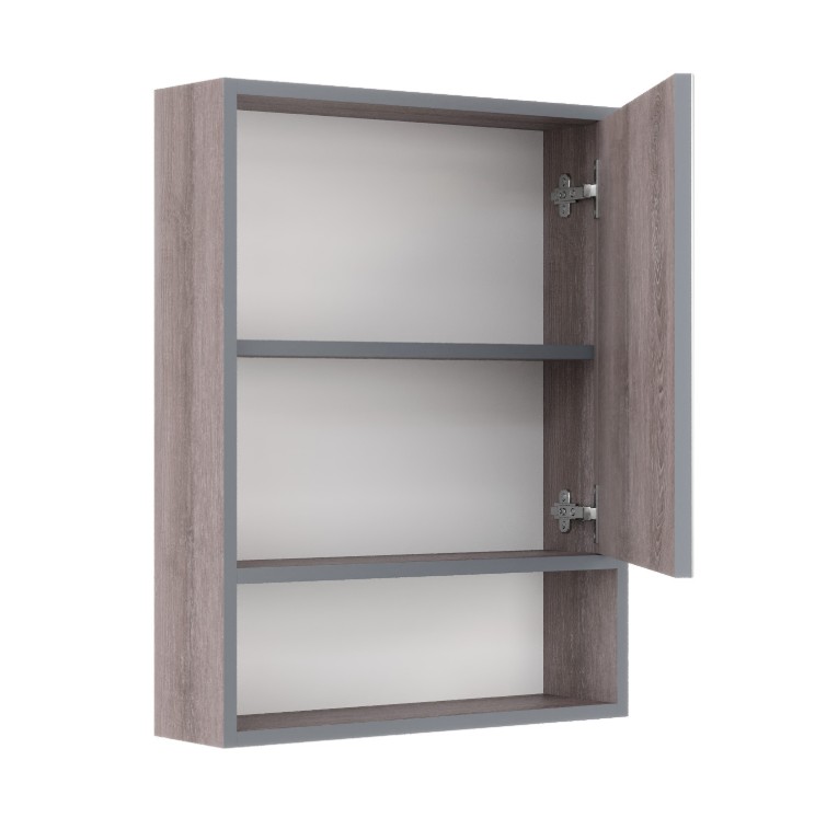 Зеркало-шкаф Onika Натали 60 ясень таормина