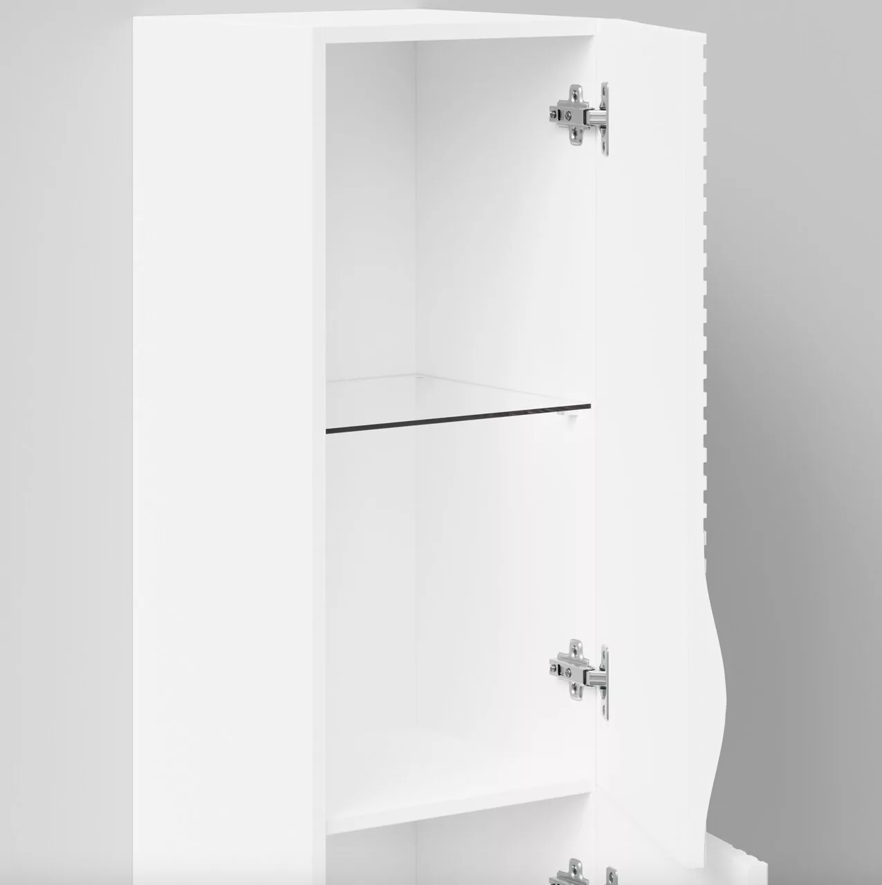 Пенал Vod-ok Elite Эйфория 35 L/R подвесной, F5 волна линии, белый + 7 цветов