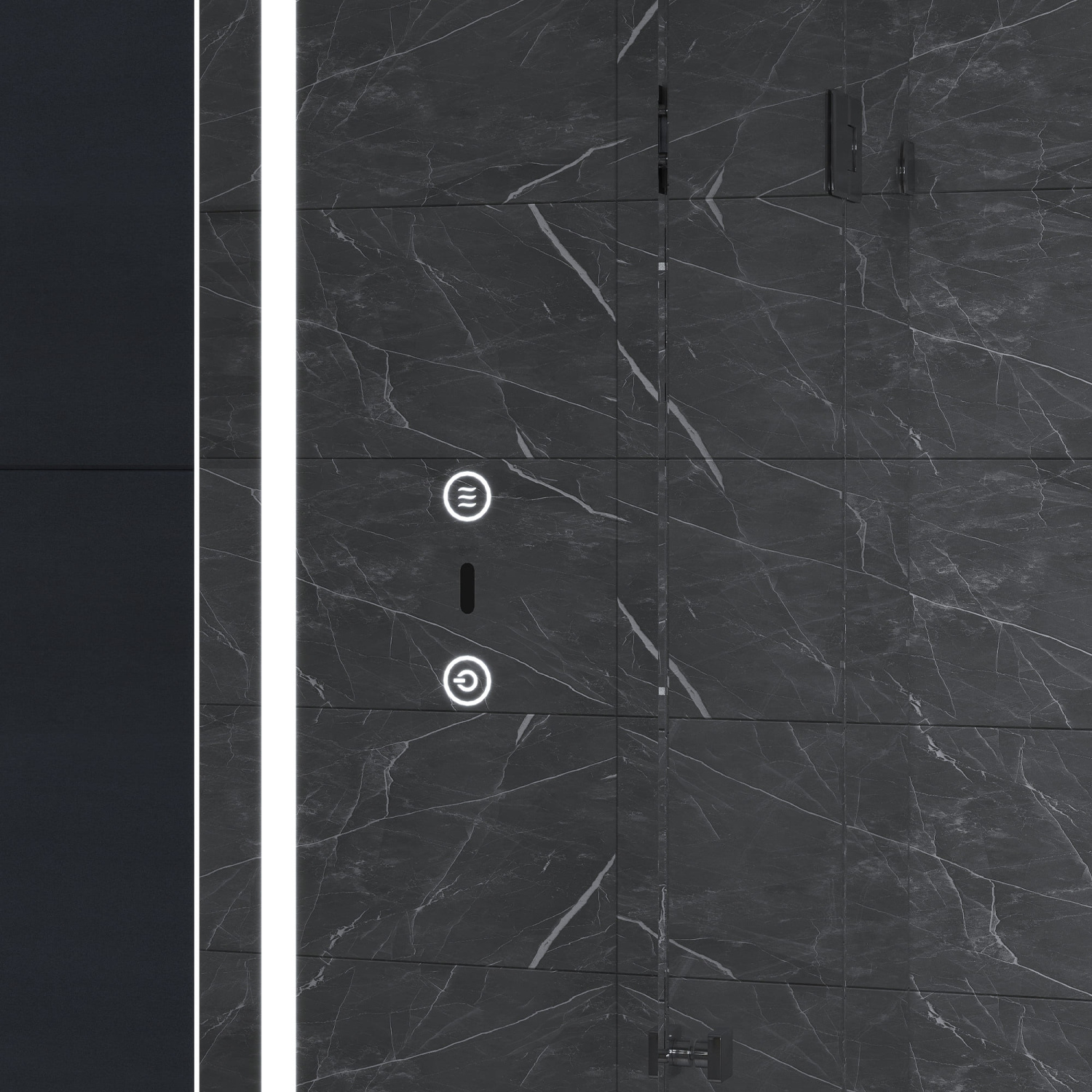 Зеркало Vigo Geometry Step 500 свет, сенсор, антизапотевание