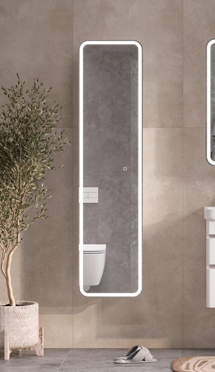 Пенал EQUIL Soldi LED 40 подвесной белый софт, L