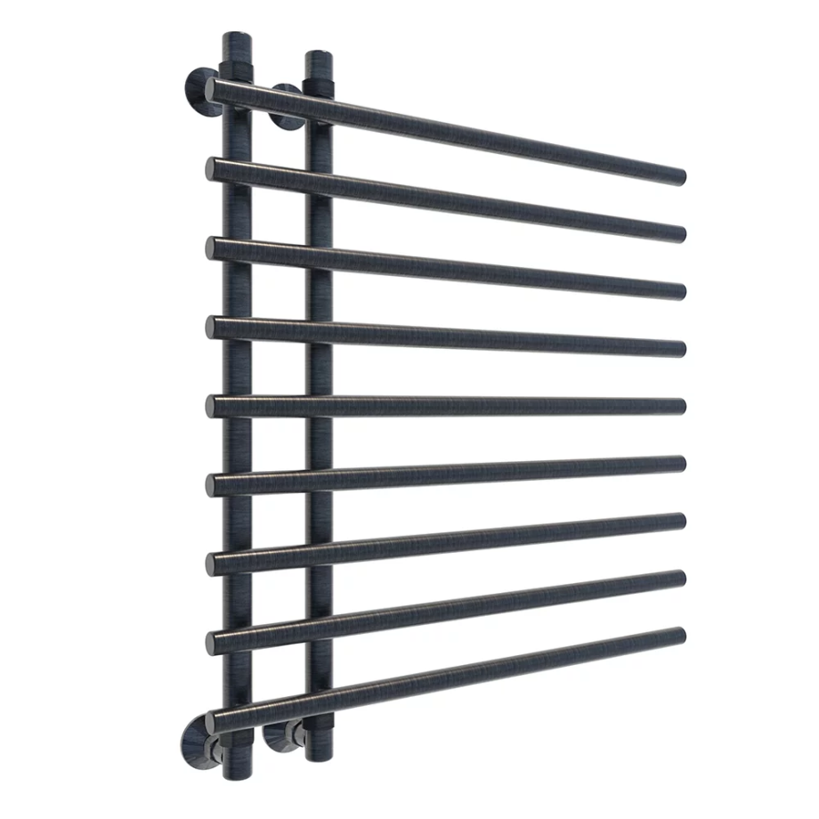 Полотенцесушитель водяной Veconi Tufo, 70/10/80, графит