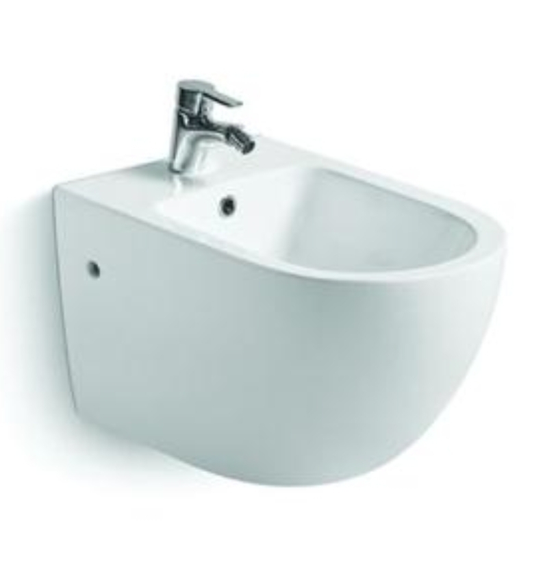 Биде подвесное SantiLine SL-5058 овальное, белый