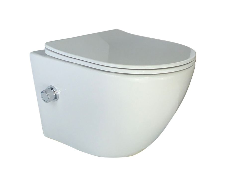 Унитаз-биде подвесной Esbano TERUEL-WBN 520х365х365