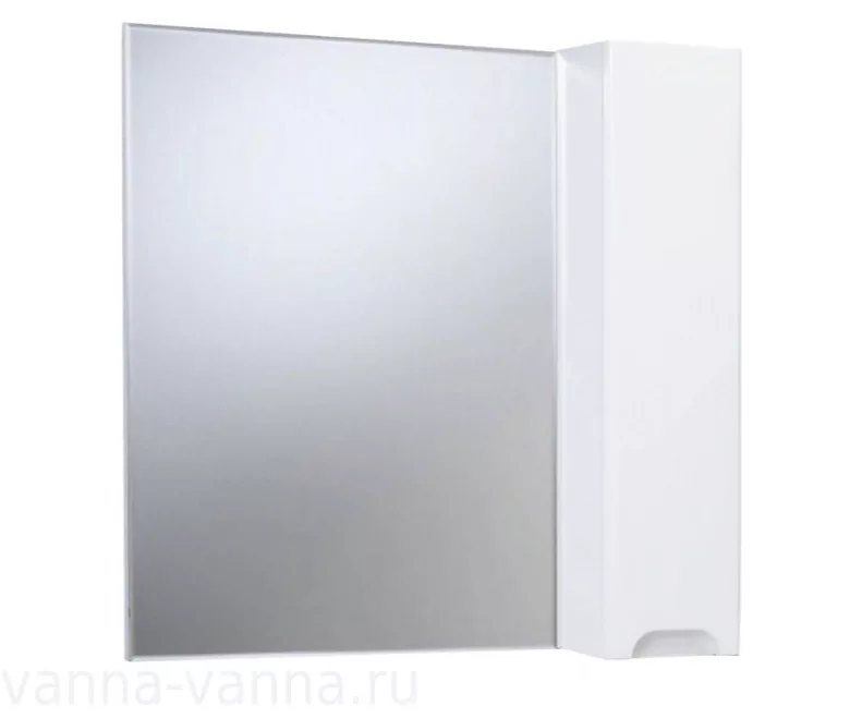 Зеркало со шкафчиком Bellezza Андрэа 65 R белый