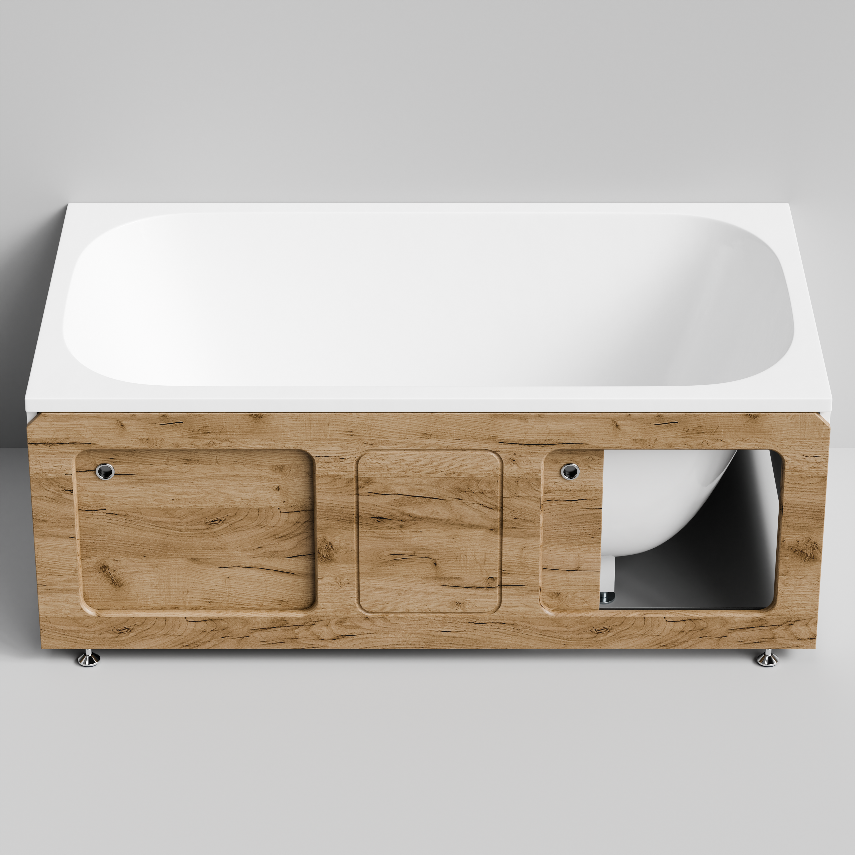 Экран под ванну Vod-ok Хит 150 раздвижной Дуб Тортуга