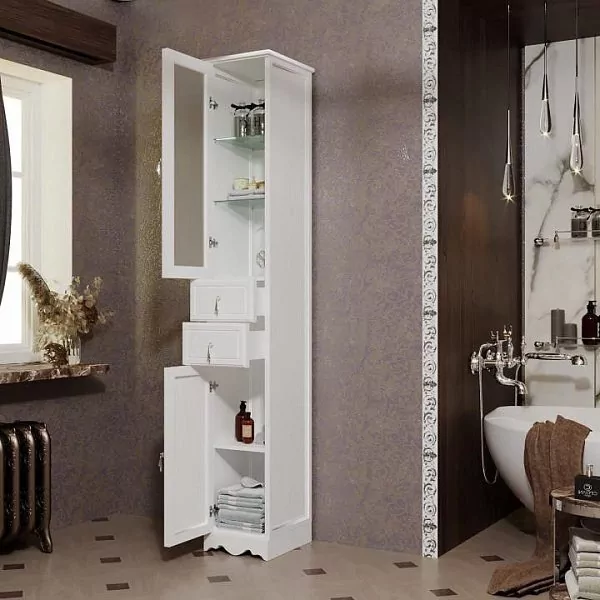 Пенал Opadiris Риспекто 30 L белый матовый