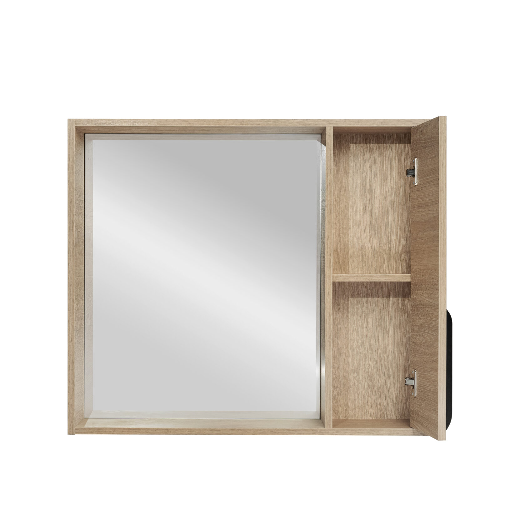 Зеркало-шкаф Viant Кельн 80 R светлое дерево