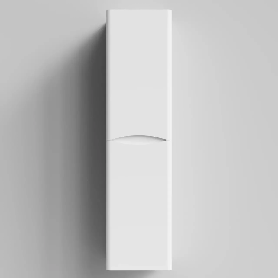 Пенал Vod-ok Адель 35 L/R, 2 двери, подвесной, с корзиной, белый + 13 цветов